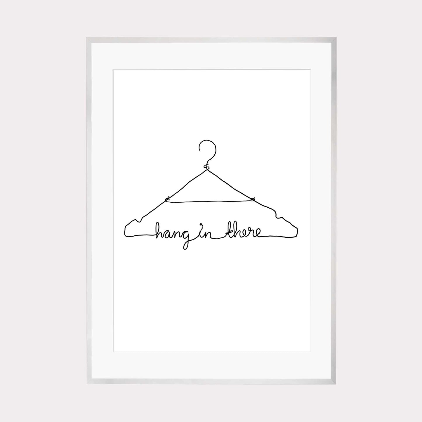 Art Print | hang in there